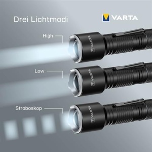 Lanterna LED Varta Aluminium Light F30 Pro, 400 Lumen, 3 Moduri de Iluminare - Img 5