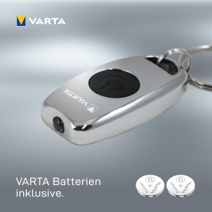 Lanterna LED VARTA cu 2 baterii CR2016, metal, 2 moduri de iluminare - Img 3