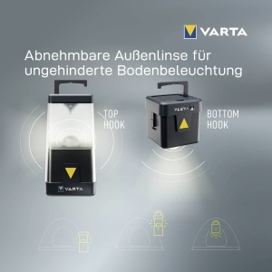 Lanterna LED VARTA Outdoor Ambiance L30RH, 500 Lumen, IPX4, Rechargeabila - Img 9