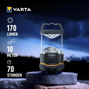 Lanterna LED VARTA Outdoor L10, 170 Lumen, 70 ore autonomie, IP54 - Img 3