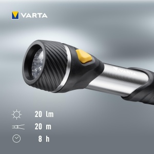 Lanterna VARTA Day Light Multi LED F10, 5 LED-uri, cu baterie AA inclusa - Img 7