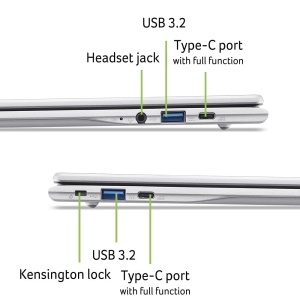 Laptop Acer Chromebook 315 MediaTek Kompanio 540 8GB RAM 128GB eMMC - Img 2
