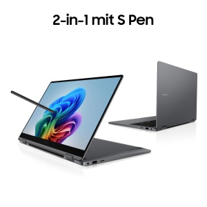 Laptop Convertible Samsung Galaxy Book5 360, Intel Core Ultra 7, 16GB RAM, 512GB, Gri - Img 6