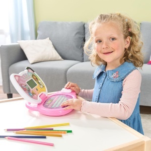 Laptop educational VTech Gabbys Dollhouse, QWERTZ, 8 moduri de joc, 3-6 ani - Img 5