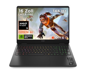 Laptop Gaming HP Omen 16, AMD Ryzen 9, NVIDIA GeForce RTX 5060, 16GB RAM, 1TB SSD