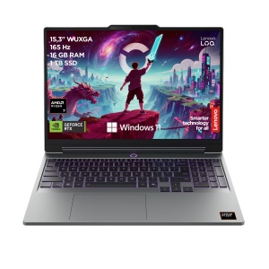 Laptop Gaming Lenovo LOQ AMD Ryzen 7, 16GB RAM, 1TB SSD, NVIDIA GeForce RTX 5060, 15.3 WUXGA