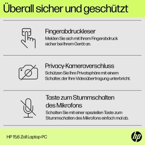 Laptop HP 15,6 FHD, Intel N100, 4 GB RAM, 128 GB UFS, Argintiu - Img 8