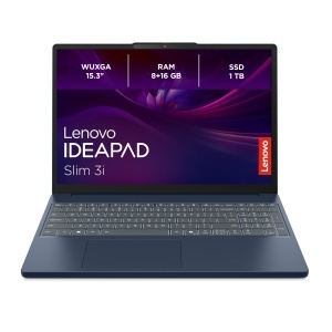 Laptop Lenovo IdeaPad Slim 3i, Intel Core i5, 24GB RAM, 1TB SSD, Albastru