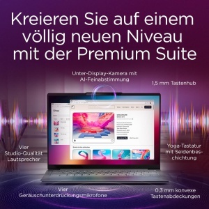 Laptop Lenovo Yoga Slim 9i 14 4K OLED Touch Intel Core Ultra 7 32GB RAM 1TB SSD Tidal Teal - Img 5