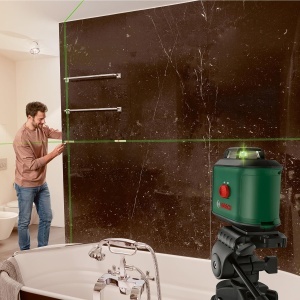 Laser de nivelare Bosch UniversalLevel 360 cu stativ premium si tehnologie laser verde - Img 4