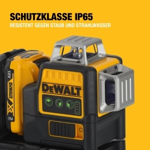Laser de nivelare DEWALT DCE089D1G, 12V, 3x360, auto-nivelare - Img 7