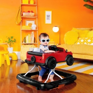 Lauflernwagen Bright Starts Ford Bronco 4-in-1, Culoare Rosie, Unisex, 6-24 Luni - Img 9