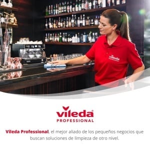 Lavete microfibre Vileda Professional PURmicro Colors set 4 bucati 38x35 cm diverse culori - Img 7