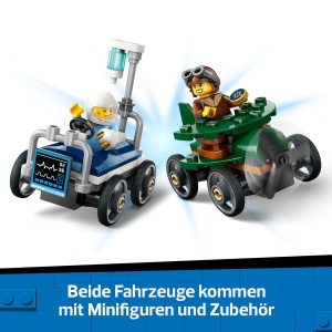 LEGO City Set 60459 Masinute Seifenkiste cu Minifigurine pentru Copii 5 - Img 3