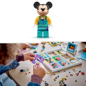 LEGO Disney 43221 Set Creativ 100 Ani Decoratiuni de Perete cu Mickey Mouse - Img 6