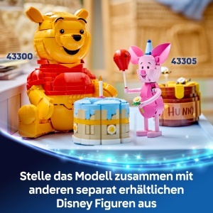LEGO Disney Ferkels Geburtstagsspass 43305 Figur Winnie Puuh Torta Aniversare - Img 7