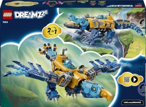 LEGO DREAMZzz 71512 Set 2-in-1 Krokodil U-Boot Transformabil 1107 Piese - Img 13