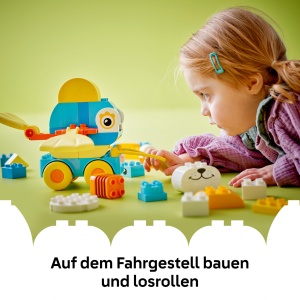 LEGO DUPLO 10448 Set 3-in-1 Animale pe roti pentru copii de la 2 ani - Img 7