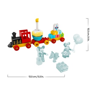 LEGO DUPLO 10941 Disney Mickey si Minnie Tren aniversar cu figurine si accesorii - Img 8
