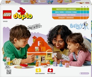 LEGO DUPLO Bluey 10459 Casa Familiei cu Joc Memory si Minifigurine - Img 11