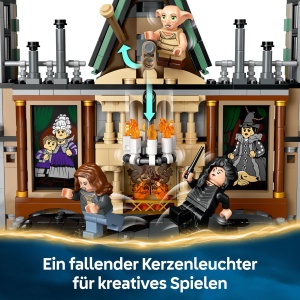 LEGO Harry Potter 76453 Conacul Familiei Malfoy Set de Constructie cu 9 Minifigurine - Img 6