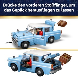 LEGO Harry Potter Ford Anglia 76470 Set cu Functii Magice si Figurine - Img 5