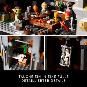 LEGO Icons Barad-dur 10333 Set pentru Adulti 5471 Piese Minifigurine Sauron Frodo Sam - Img 3