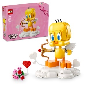 LEGO Looney Tunes Tweety 40824 Set Constructie Decorativ pentru Copii si Colectii