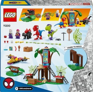 LEGO Marvel 11200 Spidey-Rex vs Gobby-Raptor Set cu Dinos pentru Copii 4 ani - Img 12