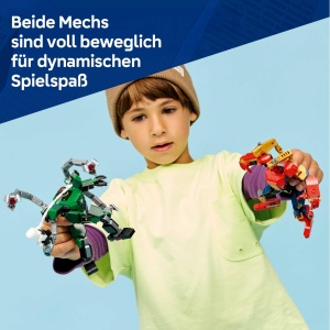 LEGO Marvel Mech Duel Spider-Man vs Doc Ock 76338 Set cu 315 Piese si 3 Minifigurine - Img 4