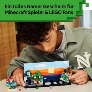 LEGO Minecraft Mini-Biome 21589 Set Creativ cu 5 Biome si 5 Microfiguri - Img 6