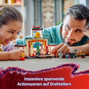 LEGO NINJAGO Spinjitzu-Tempel 71831 Set Constructie cu Minifigurine si Dragon - Img 5