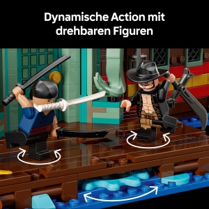 LEGO ONE PIECE Baratie Restaurant Plutitor 3402 Piese 10 Minifigurine - Img 5