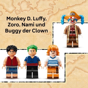 LEGO ONE PIECE Zirkuszelt 75637 Set Interactiv cu Minifigurine si Accesorii - Img 7