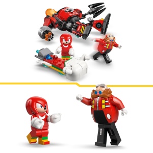 LEGO Sonic 77005 Knuckles vs Dr Eggman Mech cu Minifigurine si Accesorii Interactive - Img 5