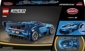 LEGO Speed Champions Bugatti Vision Gran Turismo 77253 Masina de jucarie pentru copii si colectionari 284 piese - Img 12