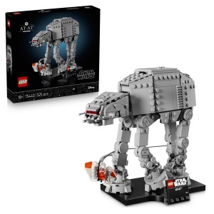 LEGO Star Wars 75440 AT-AT Diorama cu Snowspeeder si Stand Set de Constructie pentru Adulti