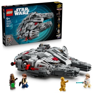 LEGO Star Wars Millennium Falcon 75426 Set Interactiv cu Minifigurine si Functii SMART