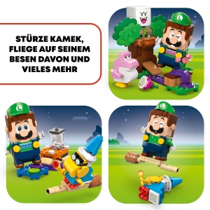 LEGO Super Mario 71440 Set Interactiv cu Luigi si Baby Yoshi Joc Creativ pentru Copii 6 - Img 4