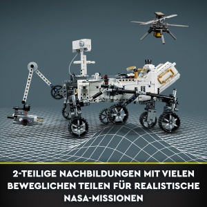 LEGO Technic 42158 NASA Mars Rover Perseverance Set cu AR si Elemente Interactive - Img 4
