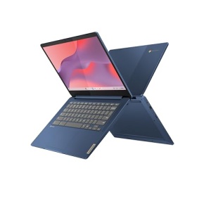 Lenovo Chromebook IdeaPad Slim 3 | Ecran Full HD de 14" | MediaTek Kompanio 520 | 4 GB RAM | Unitate SSD de 64 GB | Grafica ARM Mali-G52 | Sistem de operare Chrome | QWERTZ | albastru - Img 12