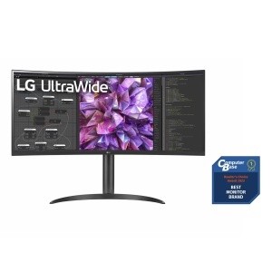 LG Electronics 34WQ75X-B. Monitor AEU IPS 21:9 UltraWide 34" (86,72 cm), TFT-LCD Aktiv Matrix cu iluminare de fundal LED alba, antireflexie, Schwarz - Img 2