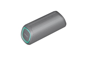 LG XBOOM Go DXG5, difuzor portabil Bluetooth (20 wati, Google Assistant, Siri, iluminare), gri - Img 3