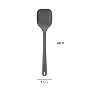 Lingura de lemn Zyliss, 32 cm, cu maner din grau, rezistenta la caldura - Img 2
