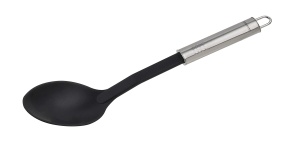 Lingura de servire Fackelmann OVALGRIFF, 31 cm, inox si plastic, rezistenta la 180C