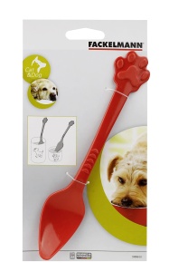 Lingura pentru hrana animale FACKELMANN, plastic, 21 cm, culori sortate - Img 2