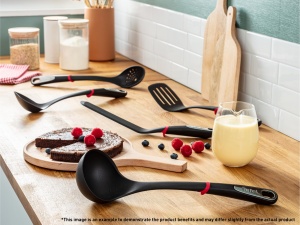 Lingura pentru paste Tefal Ingenio K20602 40 cm rezistenta la temperaturi inalte negru - Img 7