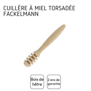 Lingurita pentru miere Fackelmann lemn de fag maro - Img 4
