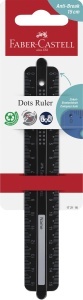 Linie Dots Faber-Castell 15 cm, Set 6 bucati, Negru - Img 2