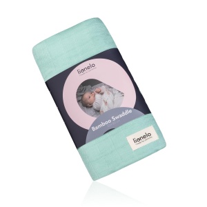 Lionelo Bamboo Swaddle Paturica Bambus 120x120 cm Antibacteriana Termoregulatoare